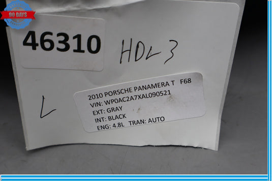 10-13 Porsche Panamera 970 Front Left Side Xenon Headlight Head Light Lamp Oem