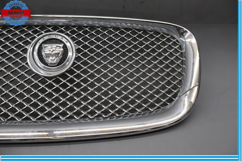 Load image into Gallery viewer, 10-15 Jaguar X351 XJ XJR Front Bumper Grill Grille Chrome W/ Logo AW938B271 Oem

