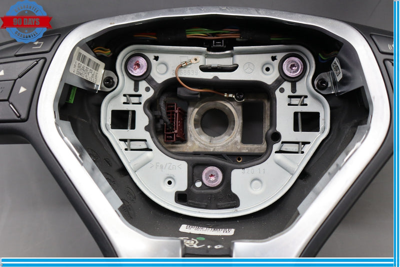 Load image into Gallery viewer, 12-18 Mercedes W204 C300 SLK250 CLS550 AMG Steering Wheel Flat Bottom Black Oem
