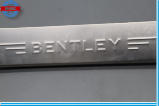 06-12 Bentley Continental Rear Right Passenger Sill Scuff Cover Step Plate Oem