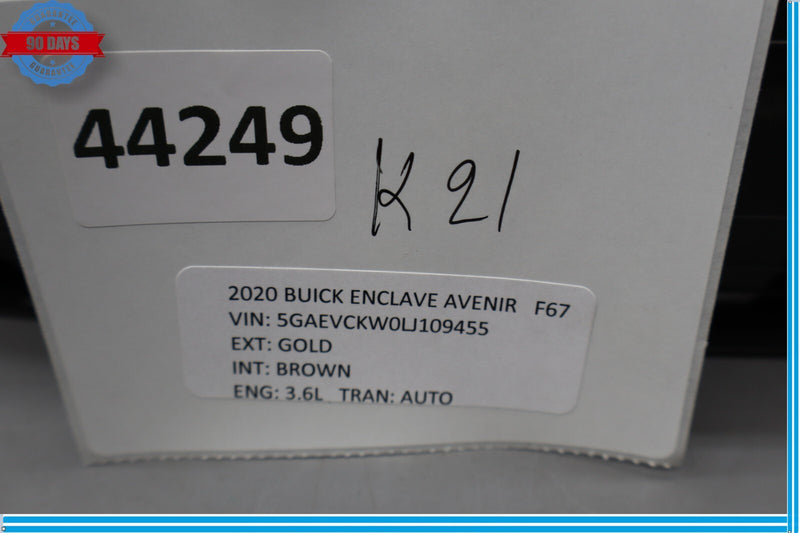 Load image into Gallery viewer, 18-23 Buick Enclave Avenir Center Console Top Bezel Cover Panel &amp; Cupholder Oem
