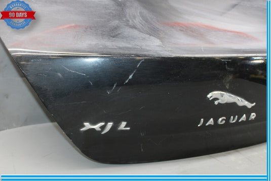 10-19 Jaguar X351 XJL Rear Trunk Deck Lid Hatch Lift Tail Gate Black Oem