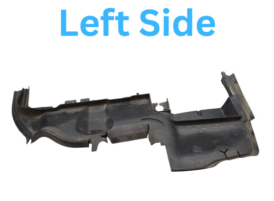 12-17 Audi A7 Front Left Driver Side Radiator Support Baffle 4G8121283A Oem