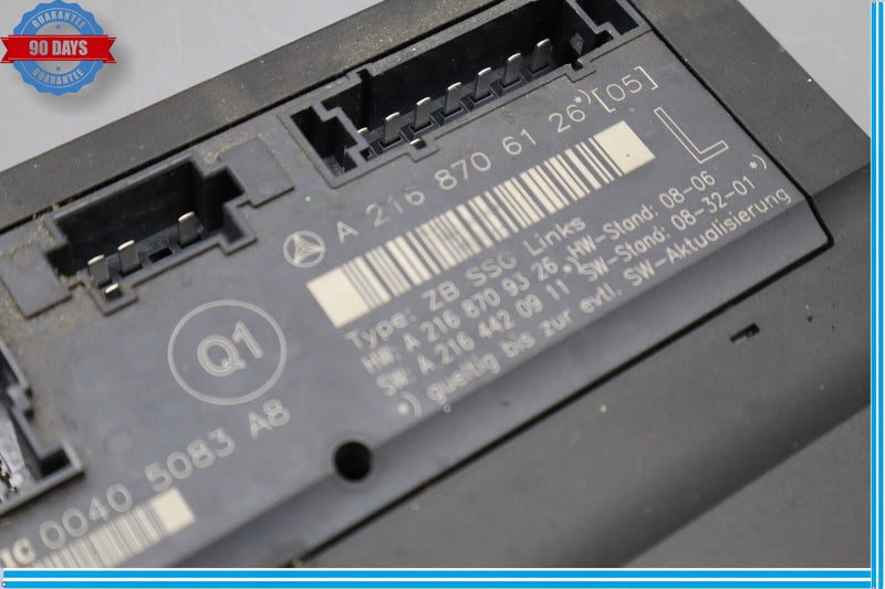 Load image into Gallery viewer, 07-14 Mercedes W216 CL550 CL63 AMG Front Left Driver Seat Control Module Oem
