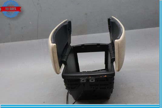 07-13 BMW X5 X6 E70 Front Center Console Arm Rest Storage Compartment Oem