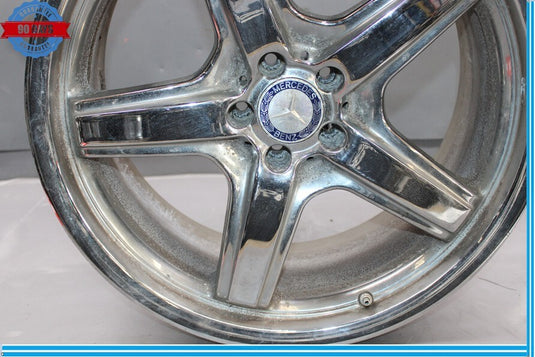 07-12 Mercedes GL450 GL550 Wheel Rim Disc Chrome 10Jx21H2 21'' ET37 Oem