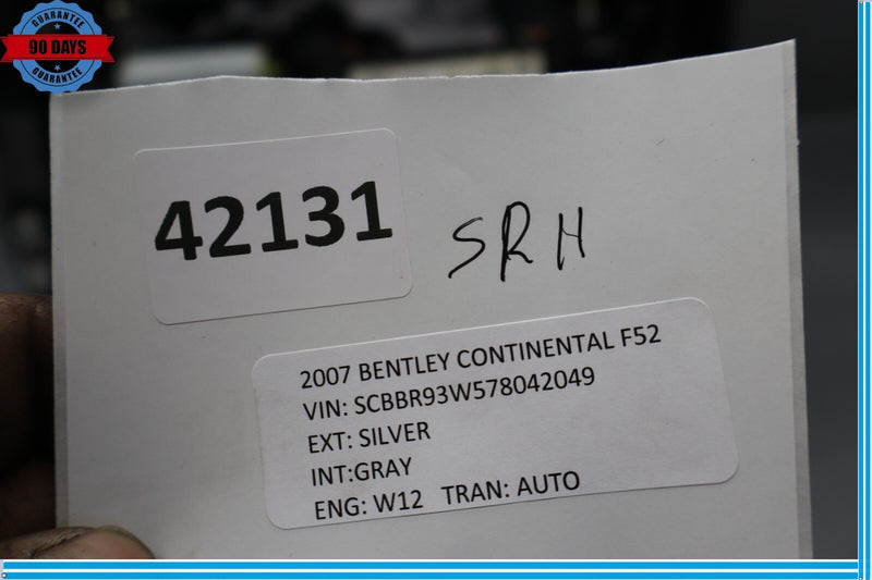 Load image into Gallery viewer, 06-12 Bentley Continental Front Left Lower Seat Rail Frame Track W/ Motor Oem

