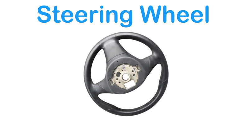 Load image into Gallery viewer, 11-17 Volkswagen Touareg Driver Steering Wheel Assembly Leather Black Oem
