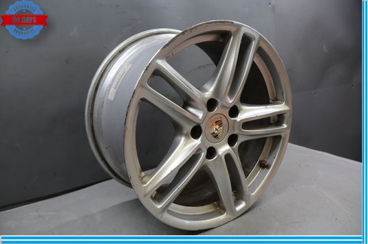 10-16 Porsche Panamera 970 10 X 19 19" 5 Spoke Rear Wheel Rim Silver Oem