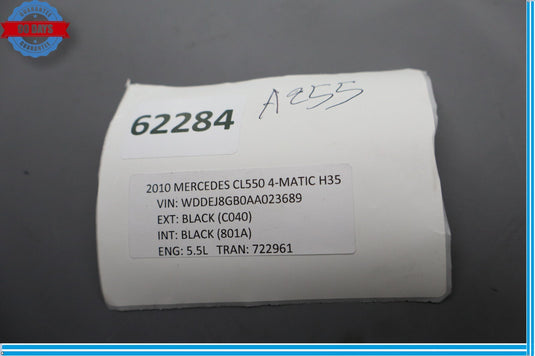 07-14 Mercedes W216 CL550 CL63 AMG Center Console Ash Tray Ashtray Trim Wood Oem
