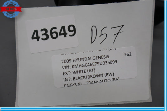 09-14 Hyundai Genesis Door Car Manual Window Winder Crank Handle Oem