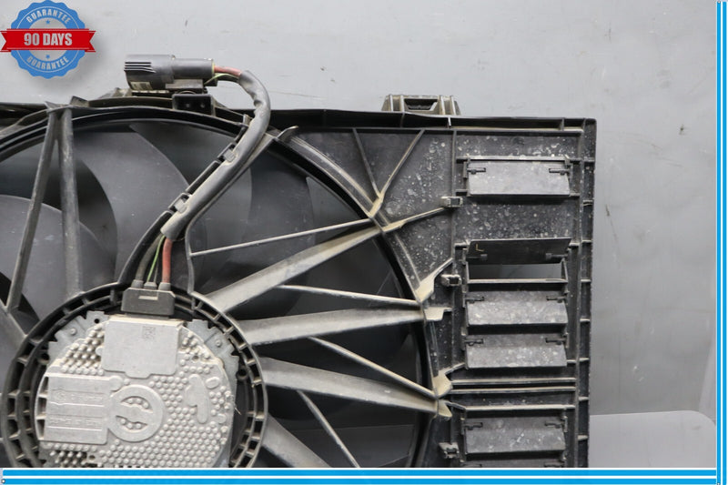 Load image into Gallery viewer, 10-16 Porsche Panamera Radiator Engine Electric Cooling Fan Shroud ASSY Oem

