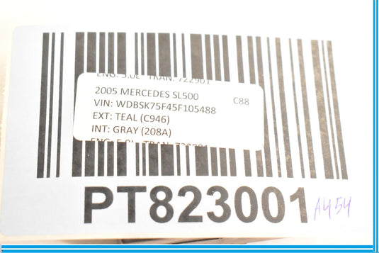 00-06 Mercedes W220 S430 SL500 CLK500 Anti Theft Alarm Sensor Control Module OEM