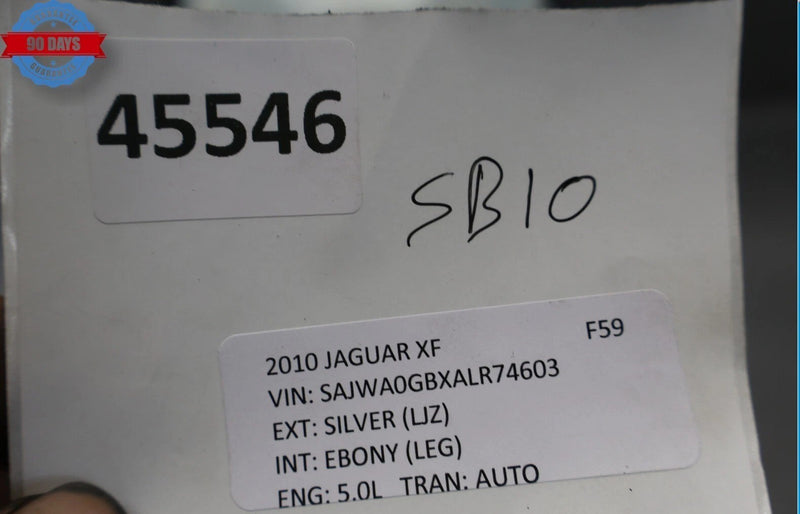 Load image into Gallery viewer, 09-15 Jaguar XF XFR X250 Front Left Driver Side Seat Back Cover Panel Oem
