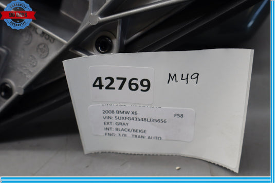 08-14 BMW X6 Front Left Driver Side Rear View Door Mirror Black Oem