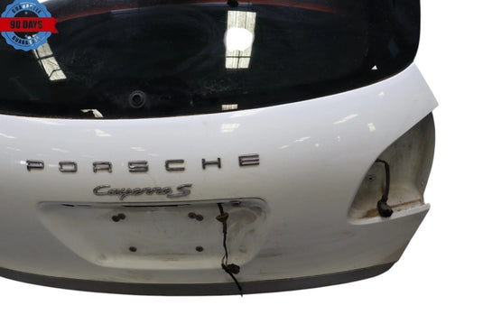 11-14 Porsche Cayenne 958 S Rear Trunk Lid Liftgate Tailgate Hatch Shell OEM