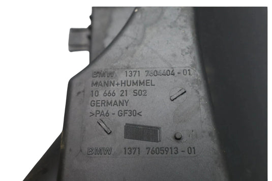 11-16 BMW 535i GT xDrive Engine Air Intake Cleaner Filter Box Black OEM