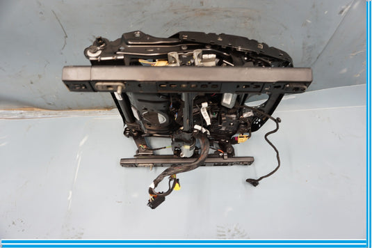 11-17 Porsche Cayenne Front Right Passenger Seat Lower Track Frame W/ Motor Oem