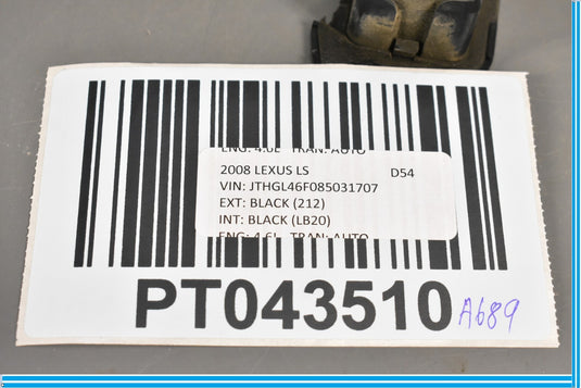 07-09 Lexus LS460 LS600h Rear Trunk Lid Backup Reverse Camera 86790-50020 Oem