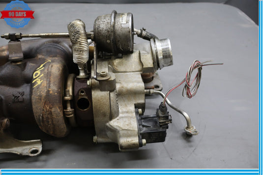 11-13 BMW F10 535i GT xDriver Turbo Turbocharger W/ Exhaust Manifold Oem