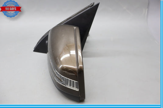12-16 Mercedes X166 GL550 Left Side Rear View Door Mirror w/ Blind Spot Oem