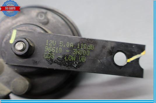 11-16 Hyundai Equus Sig High Pitch Tone Horn Black 96610-3N000 Oem