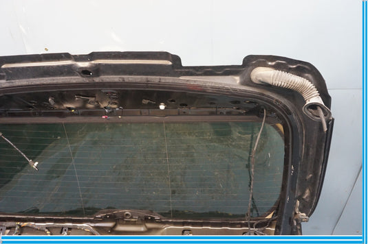 14-18 BMW X5 X6 Rear Trunk Liftgate Back Door Tailgate W/ Window Glass Black Oem