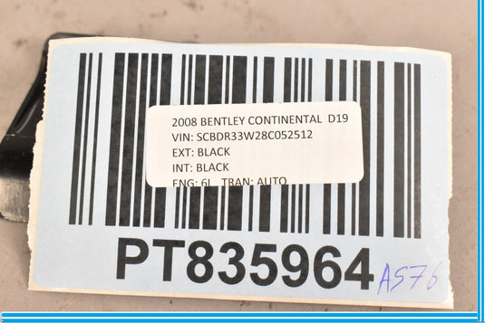 2003-2011 Bentley Continental Foot Well Air Vent Grille 3D0819923A Oem