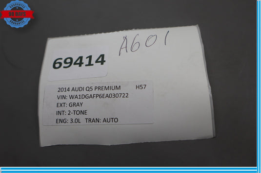 13-17 Audi Q5 SQ5 Automatic Floor Shifter Gear Selector 8R1713041 Oem
