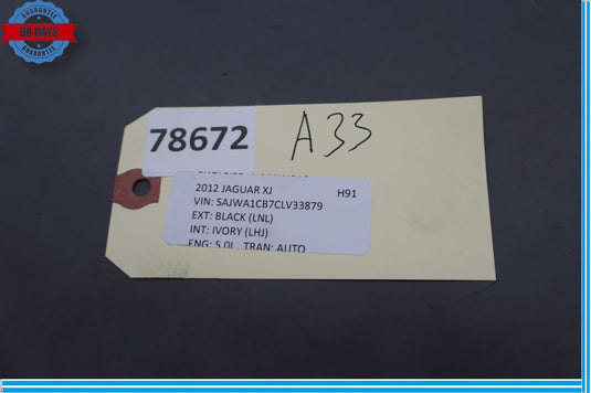 10-15 Jaguar XJ XJL Front Bumper Wire Harness W/ Parking Sensors AW9314369GE Oem
