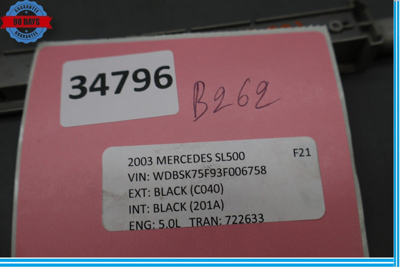 Load image into Gallery viewer, 03-04 Mercedes R230 SL500 Right Side Tire Pressure Monitoring Antenna Sensor Oem
