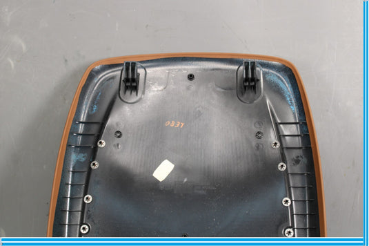 14-17 Maserati Ghibli Front Left Driver Side Seat Back Cover Brown Oem
