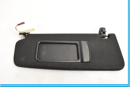 11-16 BMW 528i 535i 550i F10 Front Left Driver Sun Visor W/ Mirror Black Oem