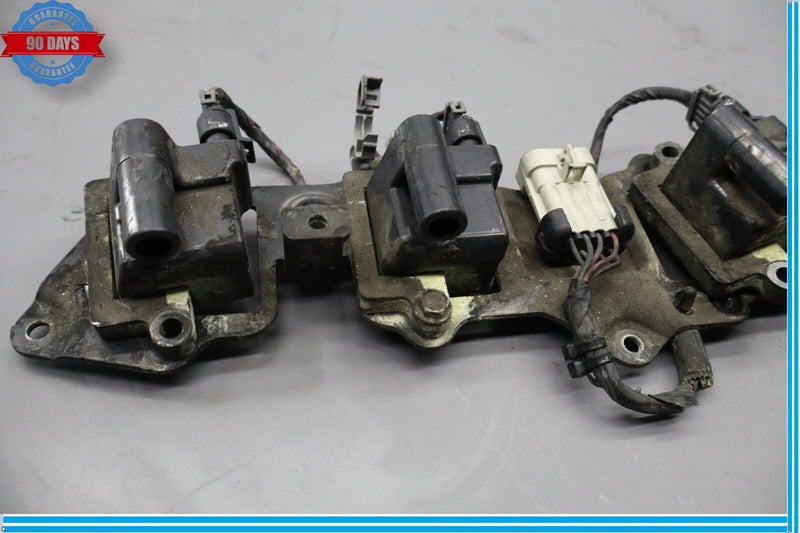 Load image into Gallery viewer, 03-07 HUMMER H2 Left / Right Side Engine Ignition Coil Set W/ Bracket Oem

