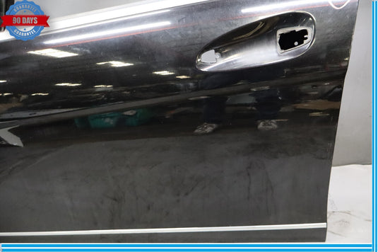 08-14 Mercedes W204 C250 C350 Front Left Side Exterior Door Shell Black OEM