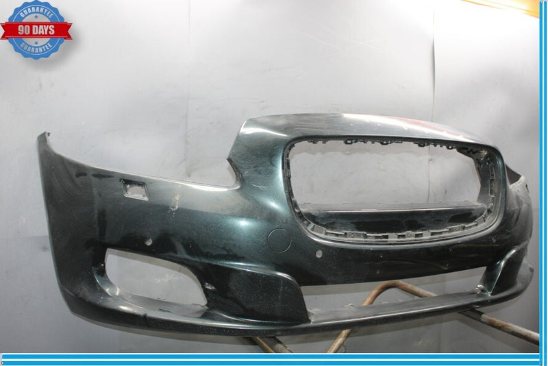 Load image into Gallery viewer, 10-15 Jaguar X351 XJL XJ XJR Front Bumper Cover Panel Blue W/ Park Assist OEM
