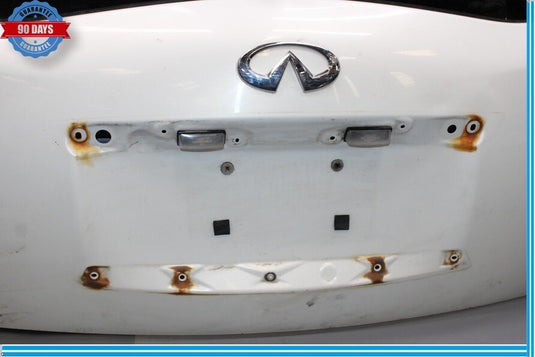 11-17 Infiniti QX56 QX80 Rear Liftgate Trunk Lid Hatch White (QAB) Oem