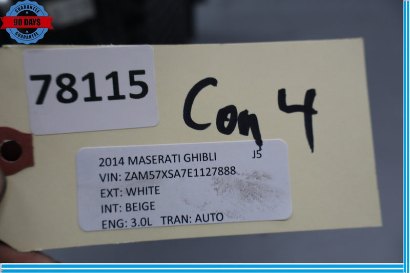 Load image into Gallery viewer, 14-20 Maserati Ghibli Right Side Turbocharger Intercooler 16474840 Oem
