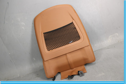 14-17 Maserati Ghibli Front Left Driver Side Seat Back Cover Brown Oem