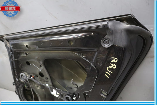 12-18 Audi A7 Quattro S7 Rear Right Side Exterior Door Shell Panel Black Oem
