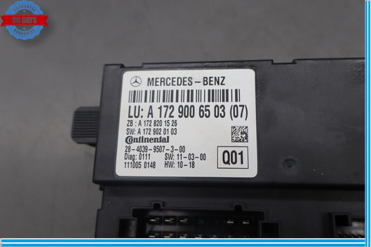 05-20 Mercedes R172 SLK350 SLK250 Roof Convertible Top Module Control Oem