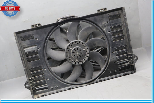 10-16 Porsche Panamera Radiator Engine Electric Cooling Fan Shroud ASSY Oem