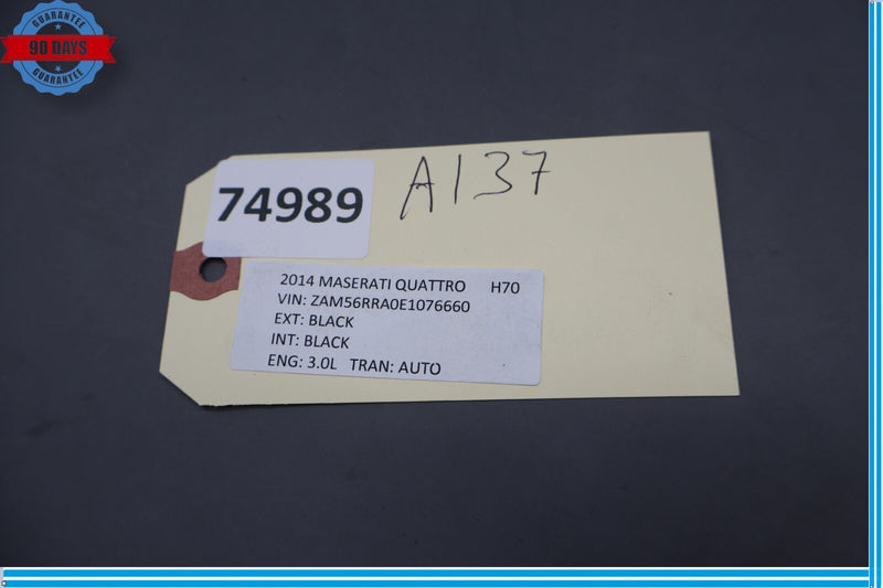 Load image into Gallery viewer, 14-17 Maserati Quattroporte Emergency Electric Parking Brake Actuator Oem
