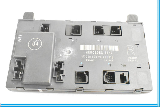 03-09 Mercedes W209 CLK500 Front Right Passenger Side Door Control Module Unit