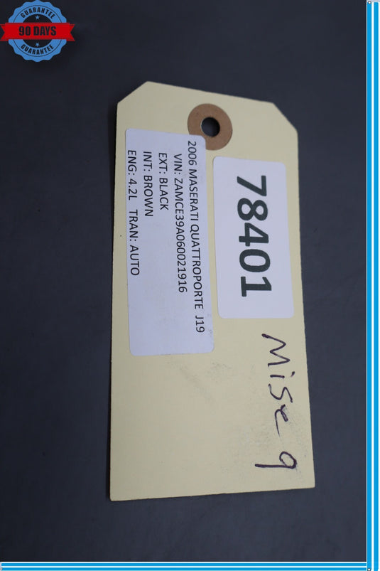 04-19 Maserati Quattroporte M139 Granturismo M145 Fuel Gas Pump 214369 Oem