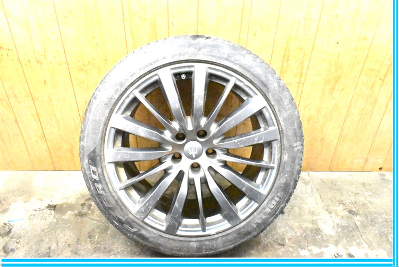 Load image into Gallery viewer, 14-20 Maserati Ghibli 10JX19H2 19&quot; Rear Light Alloy Speedline Rim Wheel Tire Oem
