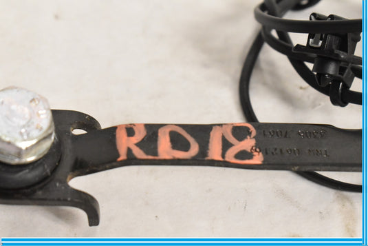 04-08 Maserati Quattroporte Front Right Seat Belt Buckle Latch Black Oem