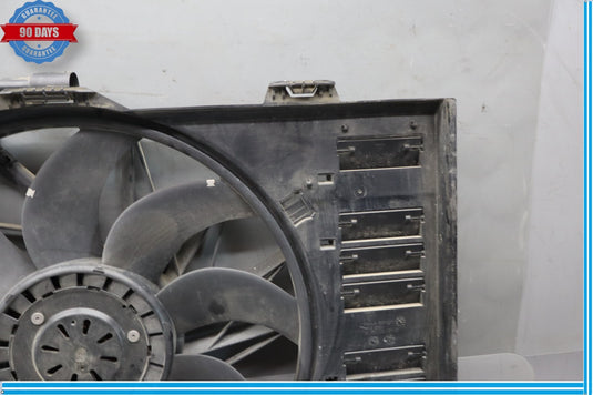 10-16 Porsche Panamera Radiator Engine Electric Cooling Fan Shroud ASSY Oem