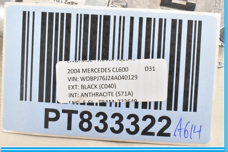 Load image into Gallery viewer, 00-06 Mercedes CL500 CL600 W215 Sunroof Sun Roof Motor 2208203842 Oem
