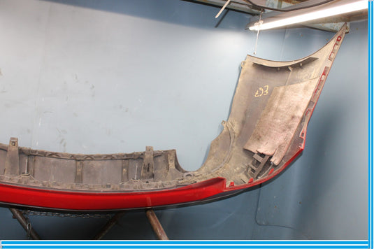 10-13 Mercedes  W207 E350 E550 Rear Bumper Cover Assembly Red Oem
